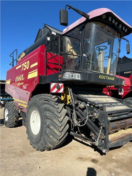 PL – Essil KZS-750 астық жинау комбайны, ЖЗК-7-5 жаткасымен, шығарылған жылы 2022, зауыттық нөмірі 0396, қозғалтқыш нөмірі M0692244, жатка нөмірі 1157.