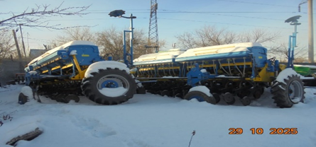 Тік тікелей егу сеялкасы SRZ 4 (SICH–T–4.2 No-till) + тасымалдау құрылғысы Сериялық нөмірі: 20175